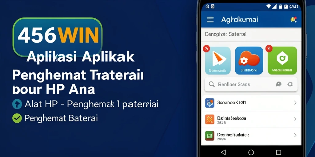 Screenshot antarmuka 456WIN dengan fungsi Penghemat Baterai.