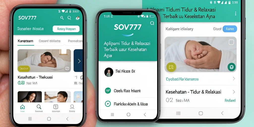 Antarmuka SOV777 yang sederhana dengan fitur relaksasi.