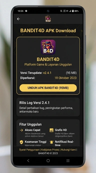 Unduh APK bandit4d Terbaru untuk Android
