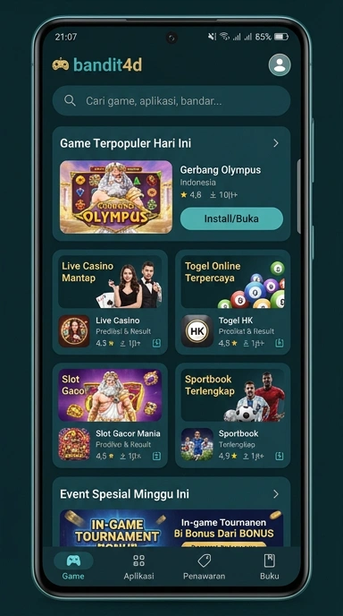 bandit4d - Halaman Indeks Aplikasi Populer & Kanal Uji Terbaik Indonesia