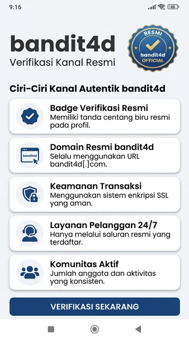Kanal Resmi APK bandit4d untuk Pengguna Android